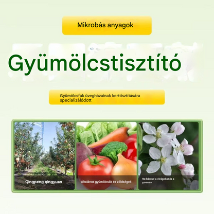 【5000+ eladás】🍎 🍏🍑 Gyümölcsöstisztító - Antibakteriális + 50% kedvezmény!